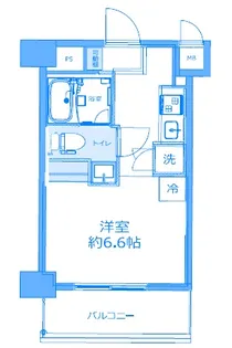ステラコート横浜白楽【3階】の間取り