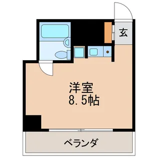 チサンマンション桜通久屋【3階】の間取り