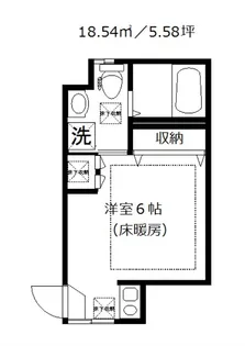 ル・シエル学芸大学【1階】の間取り