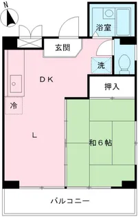 メゾンドヴェール【2階】の間取り