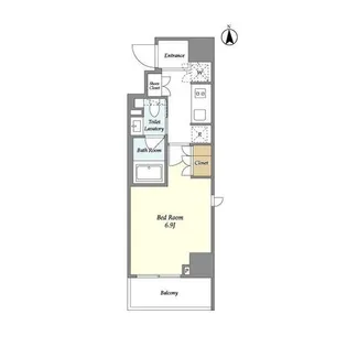 BPRレジデンス神田富山町【1階】の間取り