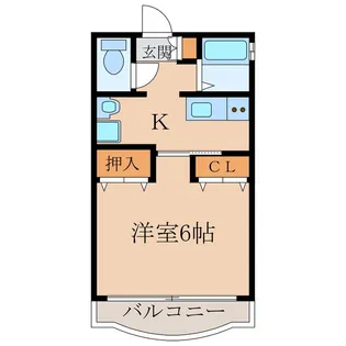 サムシング23【1階】の間取り