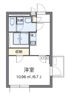 ソラーナイクラ【3階】の間取り