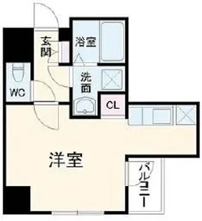 アヴァンツァーレ元町【4階】の間取り