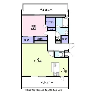 コンフォート【2階】の間取り