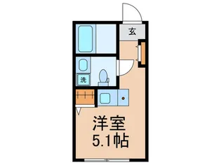 HJ PLACE YOYOGI【2階】の間取り