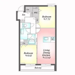 デュランタ【3階】の間取り