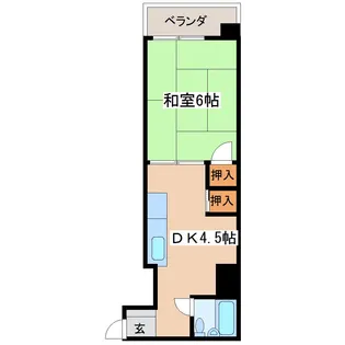 文京パセオ【3階】の間取り