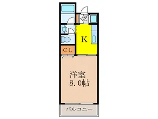 プレステ-ジ小野原【2階】の間取り