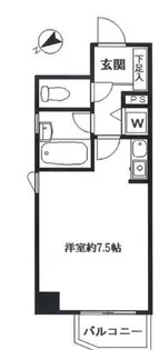 藤和シティコープ町屋【5階】の間取り