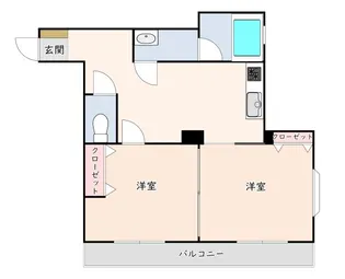 エクセル千葉【4階】の間取り