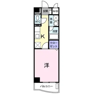 K・ブローテ・柏の葉A【2階】の間取り