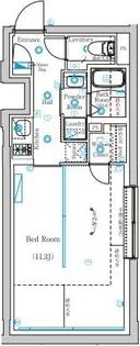 MindKamata【4階】の間取り