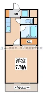 ラフィネシャンブル【2階】の間取り