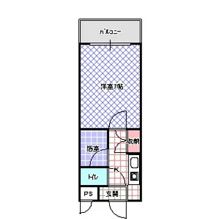 アメニティハウス【2階】の間取り