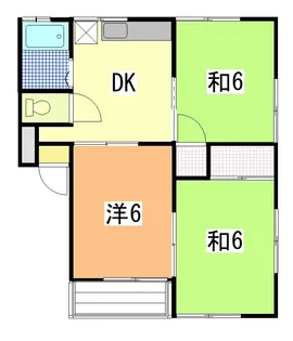 グローハイツ【1階】の間取り