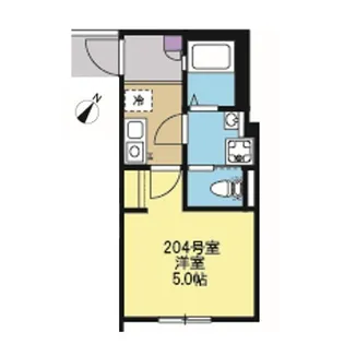 プライム大口【2階】の間取り