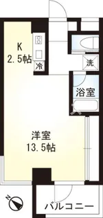 アリア幕張【1階】の間取り