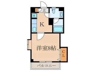 グレイスガーデン【2階】の間取り