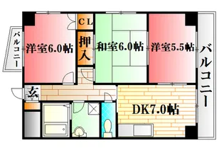 ルネッサンス末森【6階】の間取り
