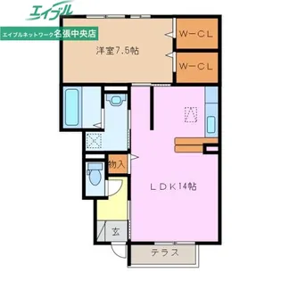 Lien de famille【1階】の間取り