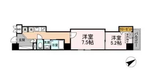 レジデンス大森【4階】の間取り