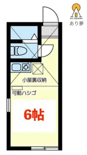 ユナイト日の出町パトリアージュの杜【2階】の間取り