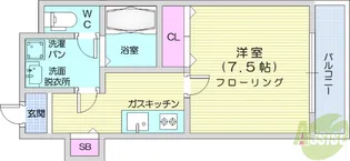 サンヒルズSSK2【3階】の間取り