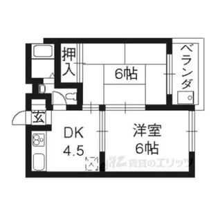 マルサクマンション【3階】の間取り