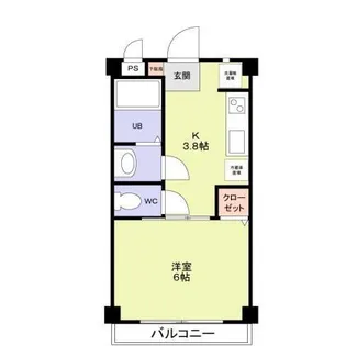 MARSA五香【2階】の間取り