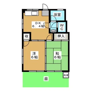 斎藤コーポ【1階】の間取り