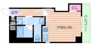 エルプラド都島【3階】の間取り