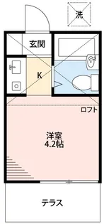 第IIアミーゴ【1階】の間取り