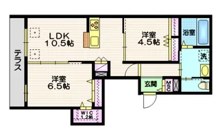 グランキ大森ガーデン【1階】の間取り