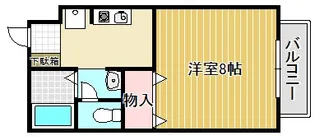 ノースヴィレッジI【1階】の間取り