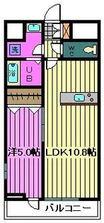リーブルファイン大宮天沼町【2階】の間取り