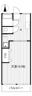 江古田マンション【3階】の間取り