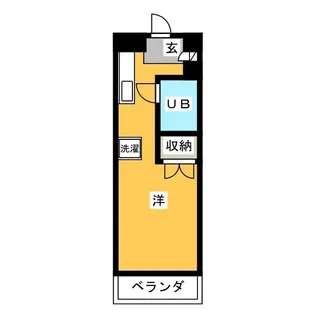 セントラルハイツ【1階】の間取り