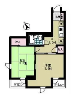 スターハイツ【4階】の間取り