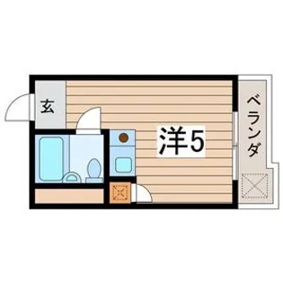 フォレスト石田町【3階】の間取り