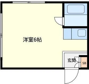 レジデンスカープ青戸【1階】の間取り
