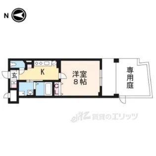 ラガール【1階】の間取り