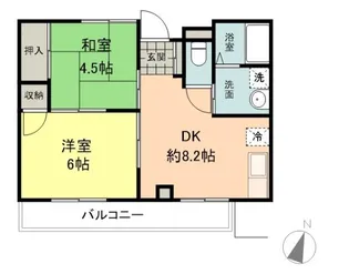ys,Sqeare東大成【3階】の間取り
