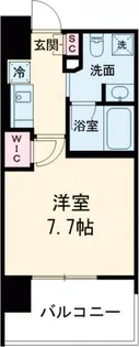 ザ・パークハビオ上北沢【6階】の間取り