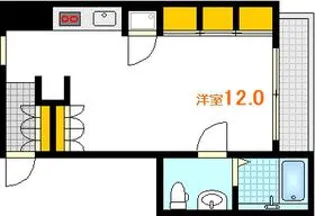 ツインクレスト【3階】の間取り
