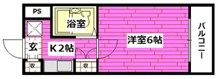山根ビル柳ヶ丘【4階】の間取り