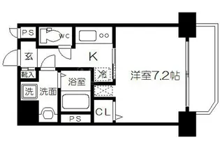 グレンパーク内本町【2階】の間取り