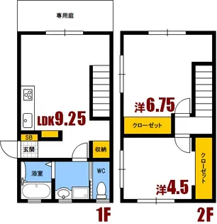 T’S SQUAREの間取り