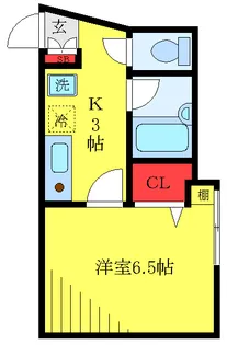 第3ドリームハイツ【2階】の間取り
