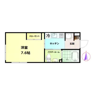パーク・レジデンス【2階】の間取り